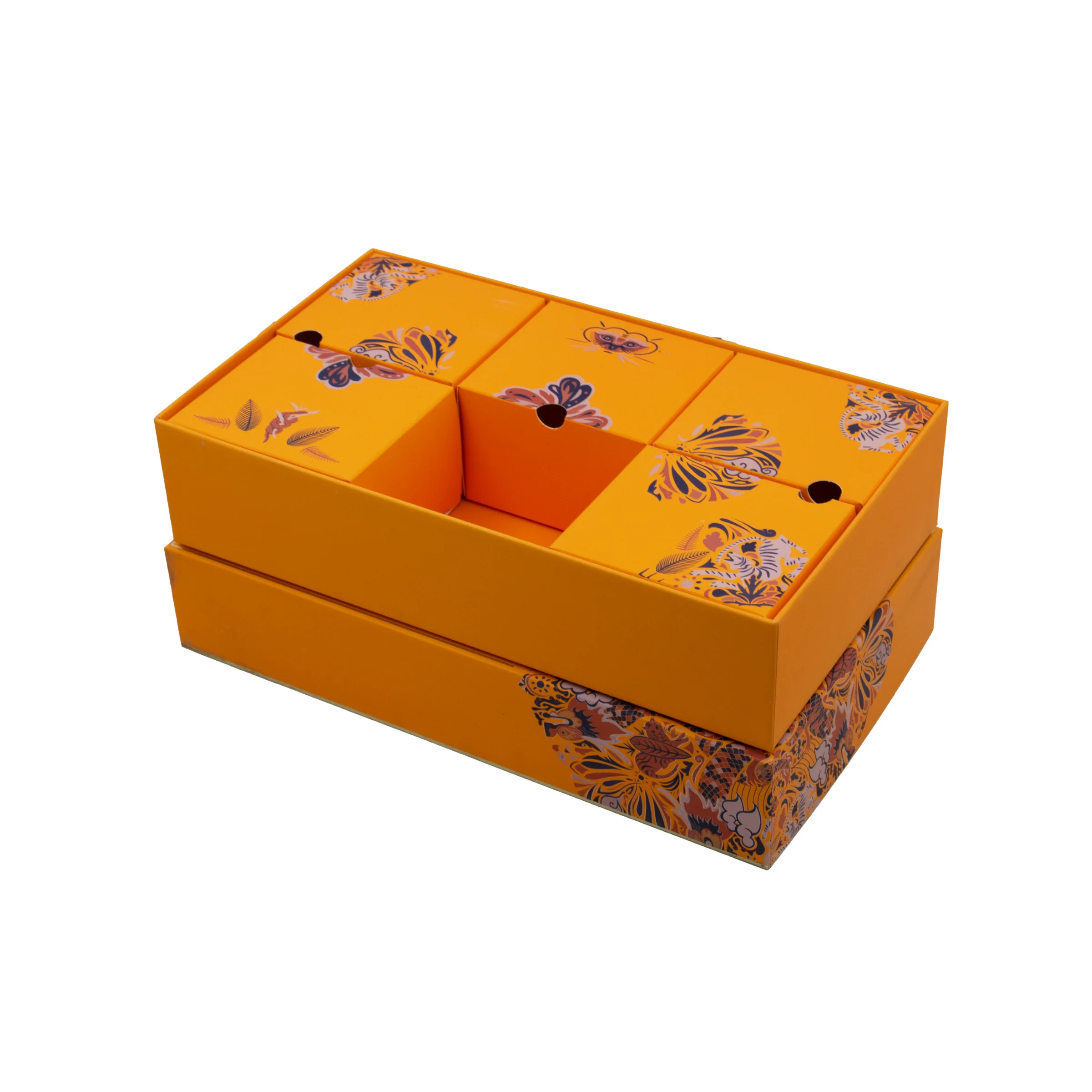 Custom Size Eco-Friendly High-End Luxury Gift Box and Rigid Cardboard Box for Food Packing
