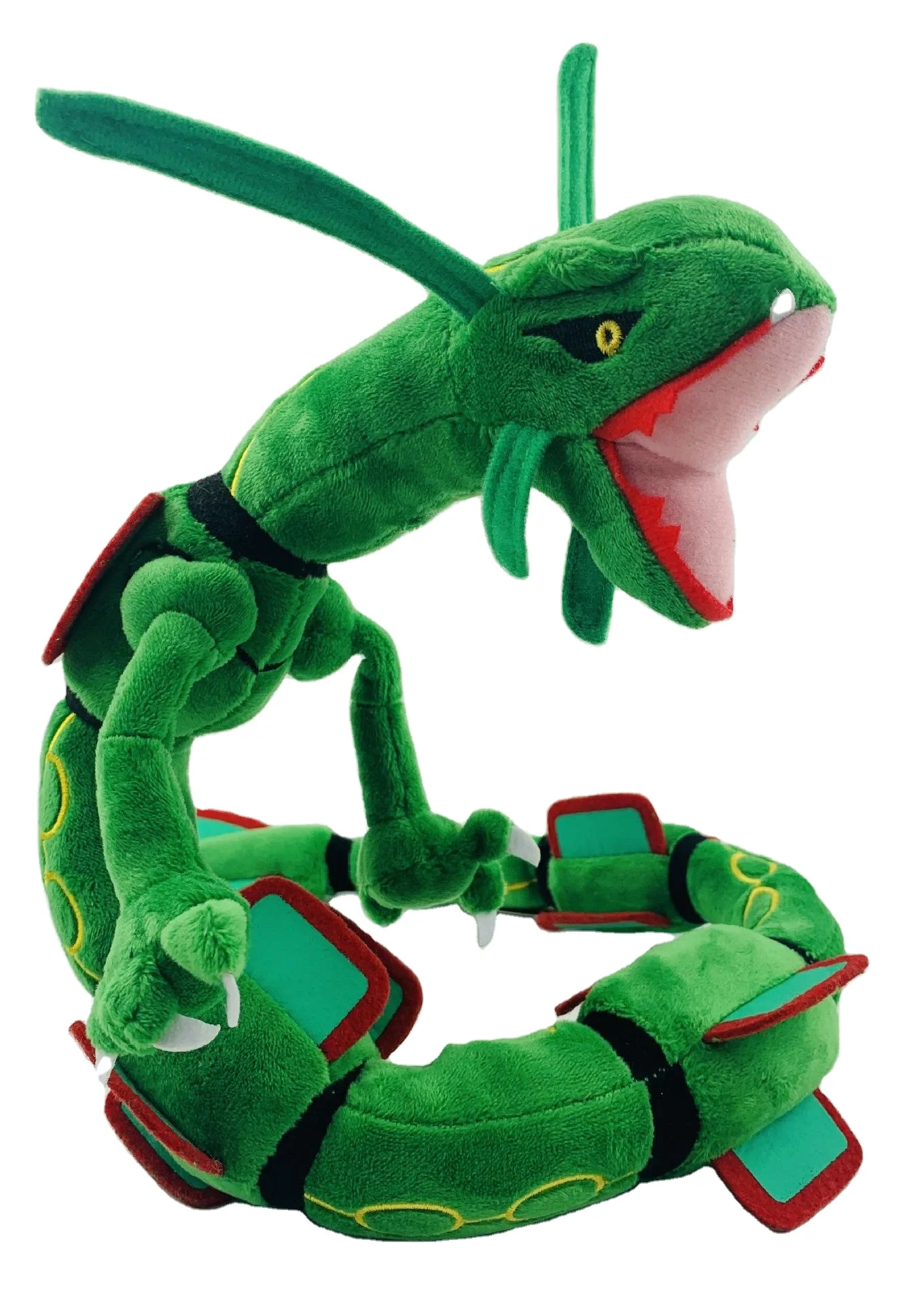 Pokemon Plush Mega Rayquaza Shiny Rayquaza Stuffed Toy Kawaii Cartoon  Plushies Doll Best Halloween Gift for Kids Girls