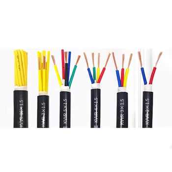 High Quality UL2464 2 3 4 5 6 7 8 9 10 Core 16 18 20 22 AWG Soft Multi-core PVC Insulate Control Cable Multi Stranded Wire