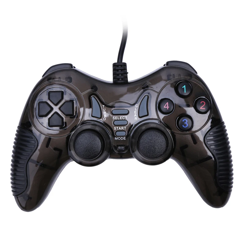 Wired Vibration Game Controller USB for PC Computer Windows XP 7 8 10 PS3 TV Box Joystick