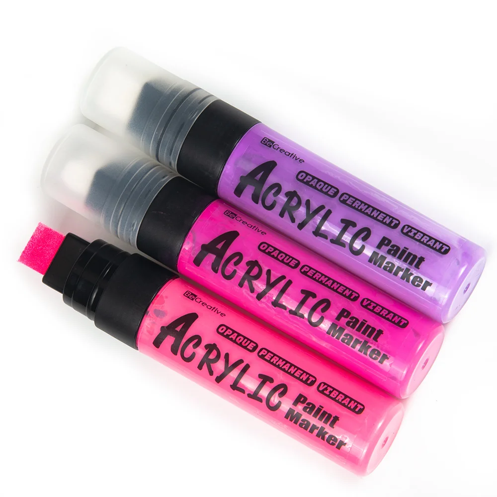 10mm Acrylic Paint Pens Markers Custom Graffiti Marker Mop