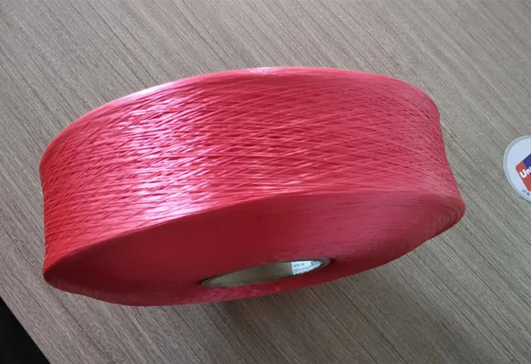 Polypropylene Hollow Yarn 730d For bing Polypropylene Yarn Raw White