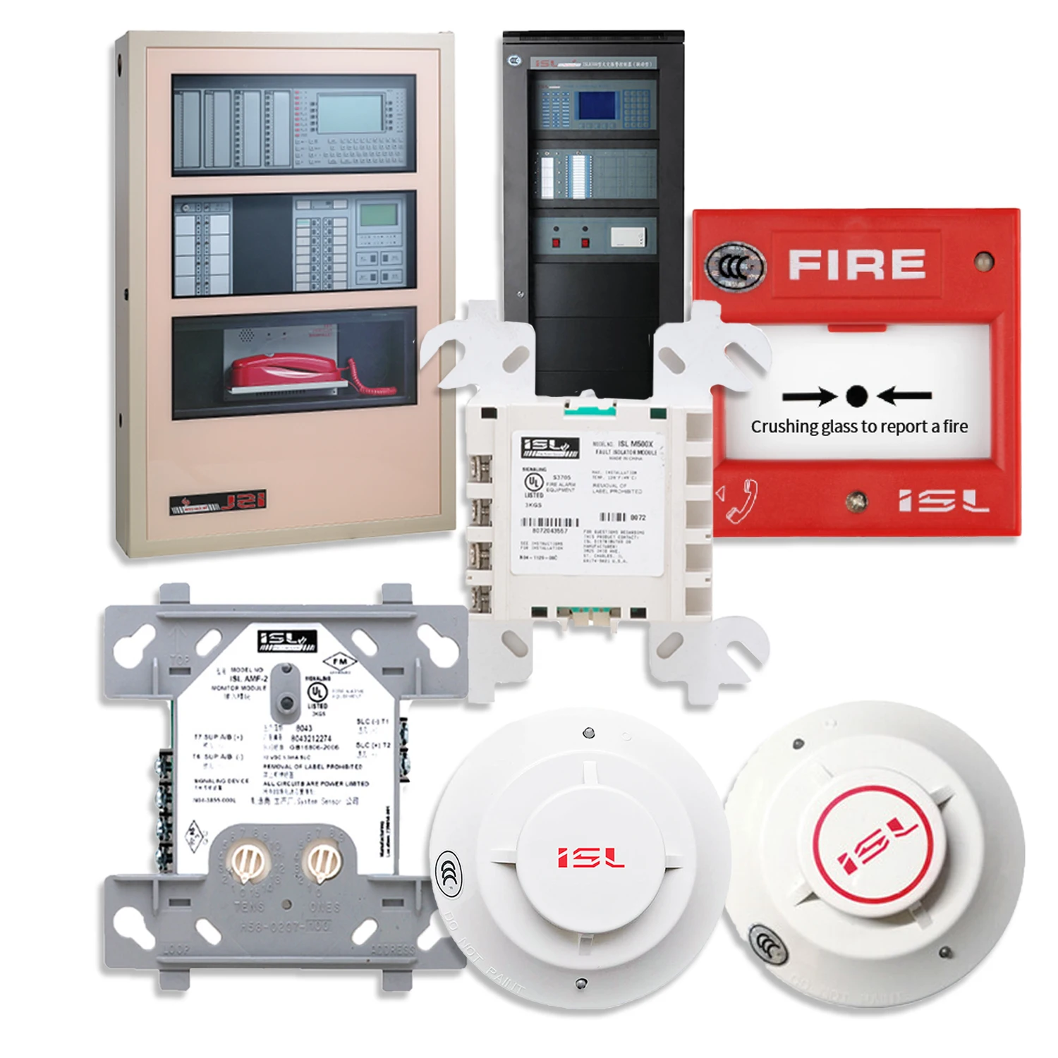 Notifier Isl Fire Alarm Mainframe Fire Alarm Controller With Smoke ...