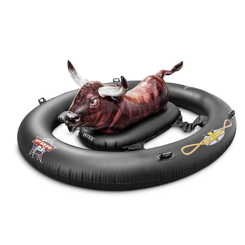 Mechanical Bull Float Bull Riding Water Toy Inflatable Pool Toy
