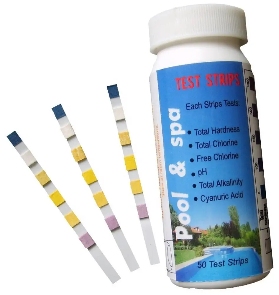 6 Way Swimming Pool Test Strips - Buy Swimming Pool Test Strips,Pool ...