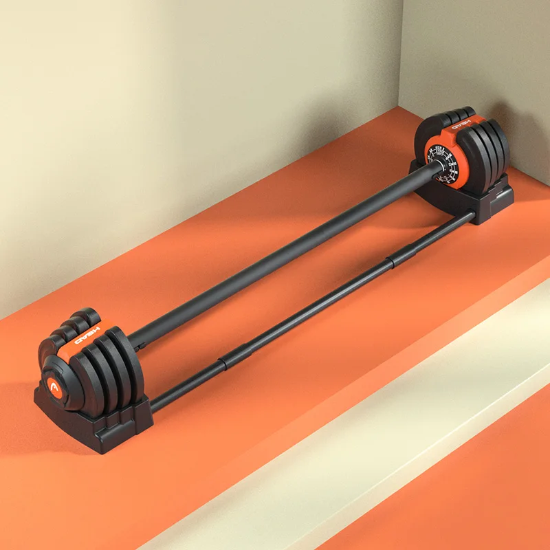 Hot Selling Home Gym Stainless Steel Fitness Adjustable Weight Barbell