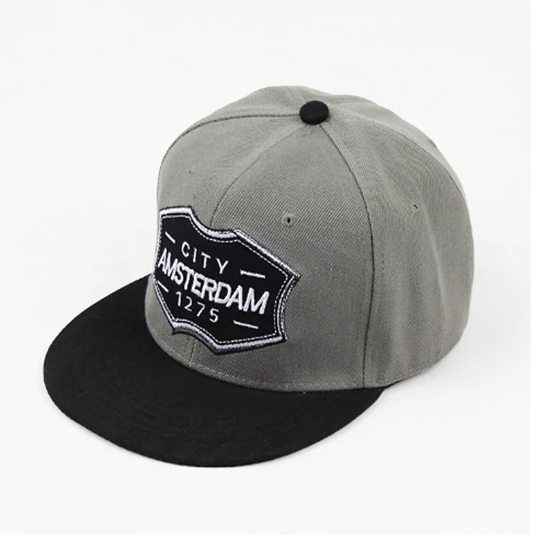 grey designer baseball cap