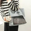 Light gray mesh canvas
