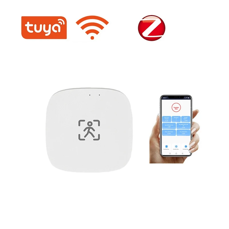 Capteur de présence humaine Tuya Zigbee WiFi Détecteur radar MmWave