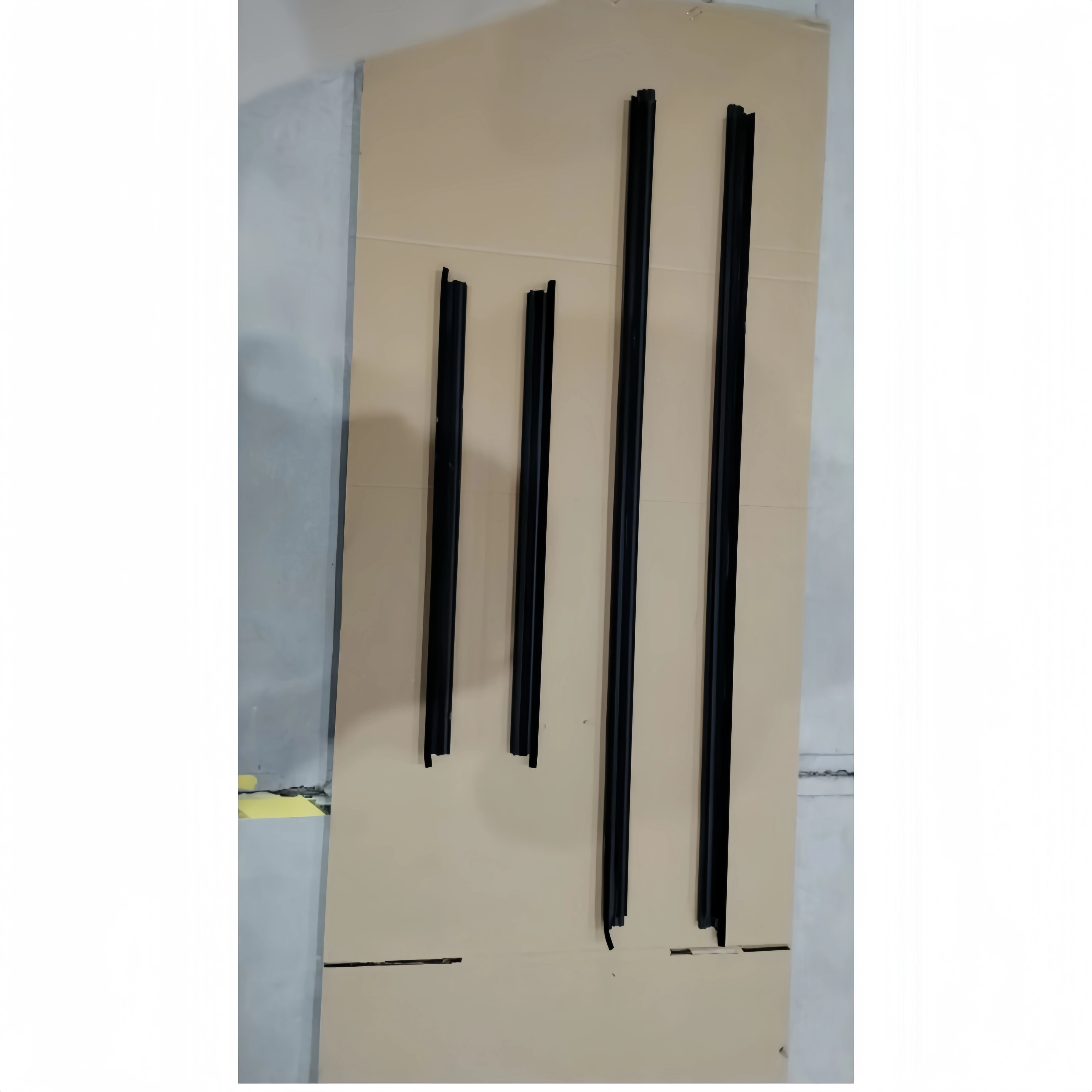 For 1986-1994 Nissan Hardbody Pickup D21 4PC Front Window Molding Trim Seal Belt