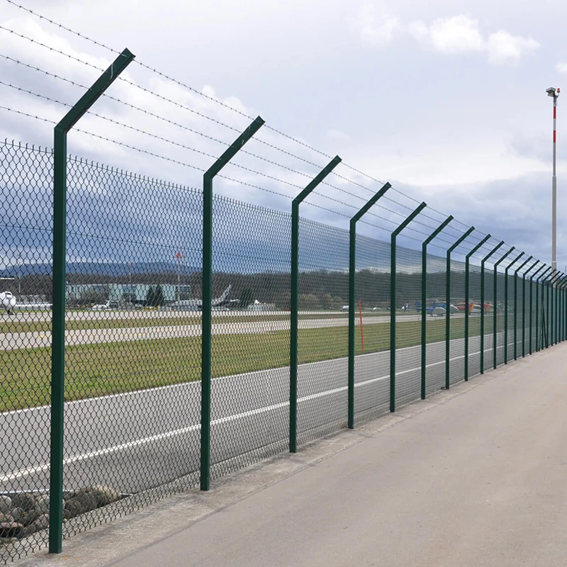 Low Price Galvanized Chain Link Fence Diamond Wire Mesh For Metal Fence