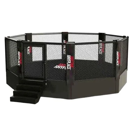 Детский маленький уличный мобильный Pro боксерское кольцо с холщовым напольным покрытием