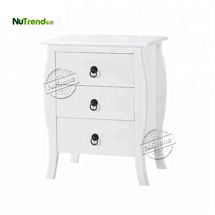 French Country Wooden Bedside Table Modern White 3 Drawer Nightstand For Bedroom Furniture Buy French Country Modern Nightstand Bed Side Table Wooden With Drawers 3 Drawer Nightstand Product On Alibaba Com