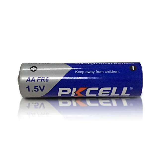 PKCELL 1.5v lithium battery norechargeable aa lithium battery for sale