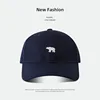 Polar bear navy blue