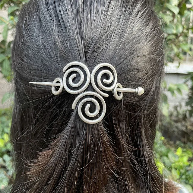 Celtic Knot Hair Accessories Norse Hair Pin Viking Hair Clip for