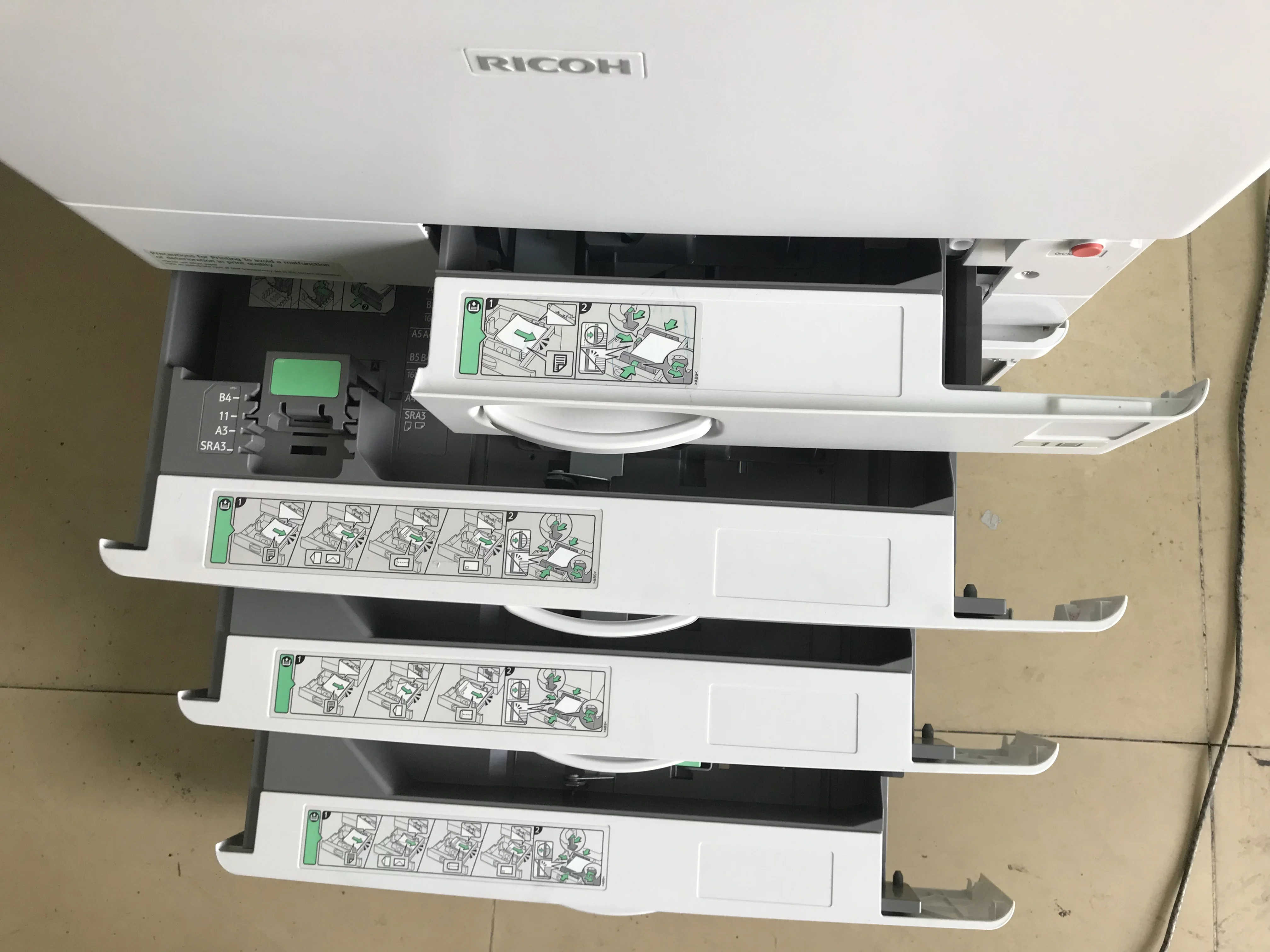 RICHO New Multifunction All in Oner Printer Scanner Copiers C3504 Japan Photo Copier Machine for Ricoh New Printers Copiers