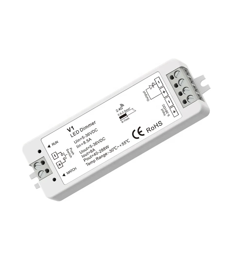 V1 LED Controller - Remote Dimming for 5-36V DC Systems