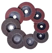 Cheap price High quality  Flap Discs With Fiberglass Backing Korea 115mm Abrasive Disc For Grinding Metal