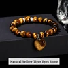 Natural Yellow Tiger Eyes Stone