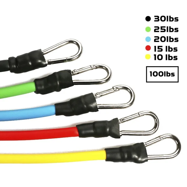 
 Лидер продаж, гимнастическая прочная эластичная трубка из натурального латекса, 11 шт.  