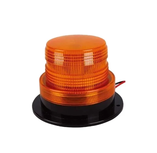IP68 12v to 110v wide voltage LED type amber color forklift led strobe flash beacon light