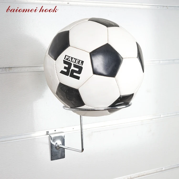 Wholesale metal slatwall hat rack display accessories slat wall helmet