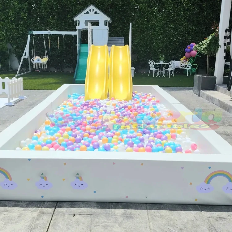 Delsit Piscina de bolas de espuma para niños, hecho en Europa, de alta  calidad, con pelotas incluidas, piscina de pelotas para niños, sin olor
