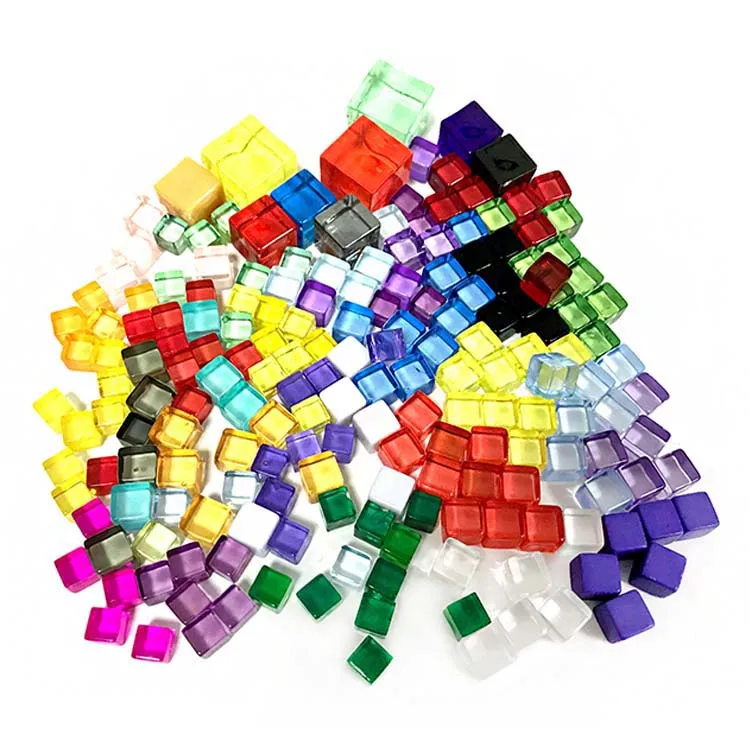 Plastic Cubes (8mm) - Print & Play