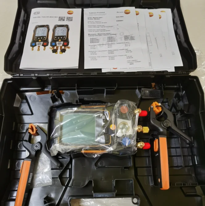 Original Testo 550s Basic Kit Digital Manifold Gauge - Buy Testo 550s ...