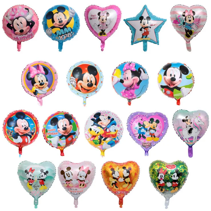 18" Globo De Aluminio Disney Minnie Mouse Fiesta de Cumpleaños nuevo en el paquete-Rojo 