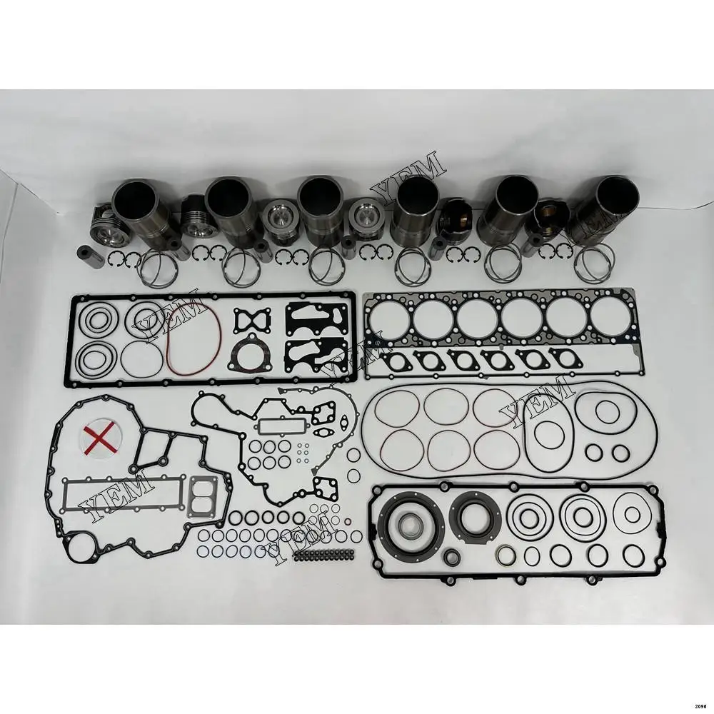 New And Genuine Rebuild Kit With Cylinder Gasket Kit Piston Rings Liners For Caterpillar C11 Agricultural Spare Parts