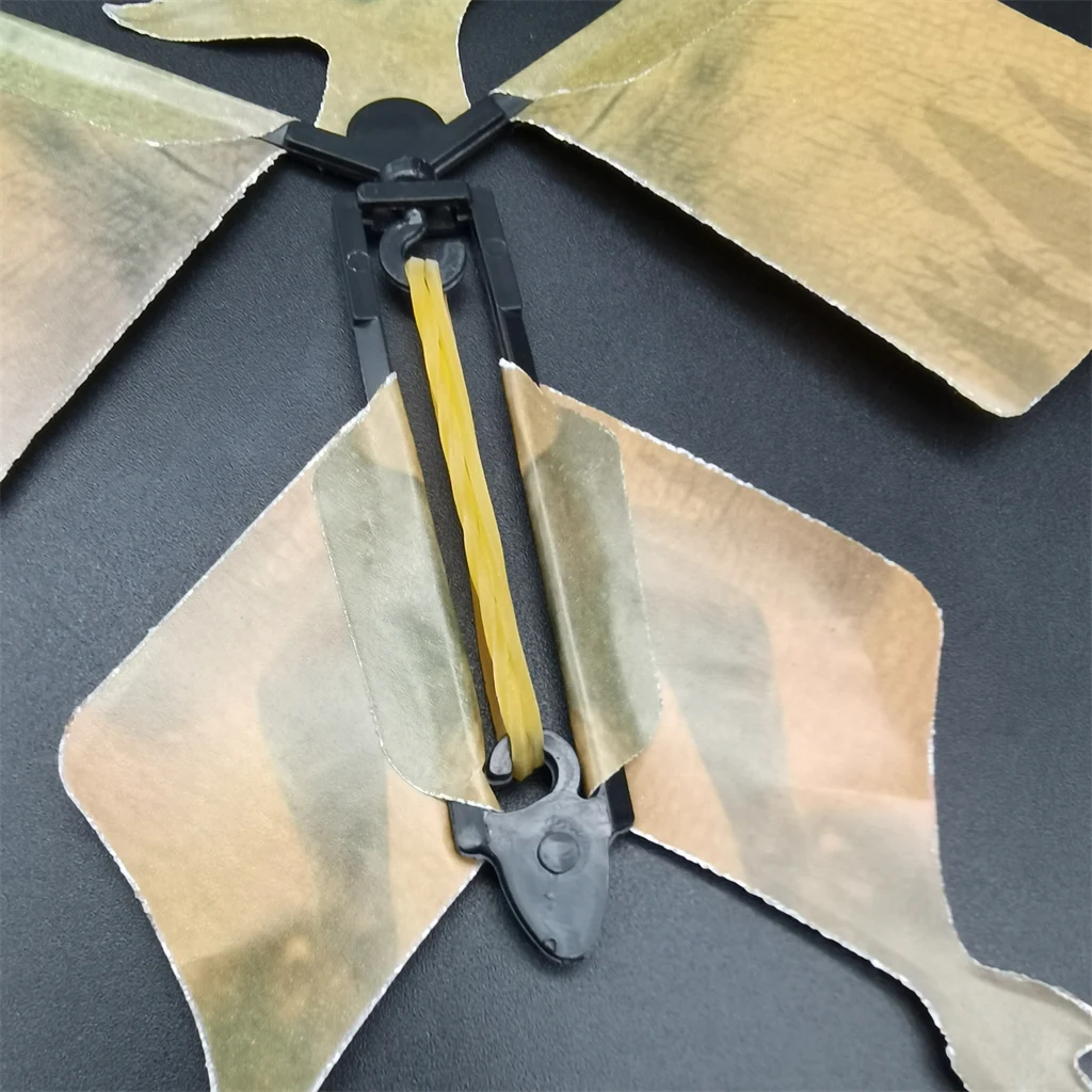 Заводная Волшебная резинка, бумажная летающая игрушка динозавр