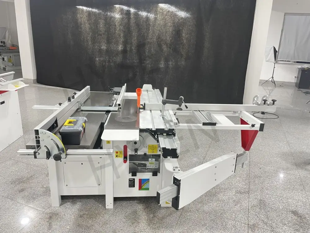 Woodworking Machines SICAR Brand 5 Functions Wood Shaper Saw Thicknesser Planer Combination Woodworking Machines