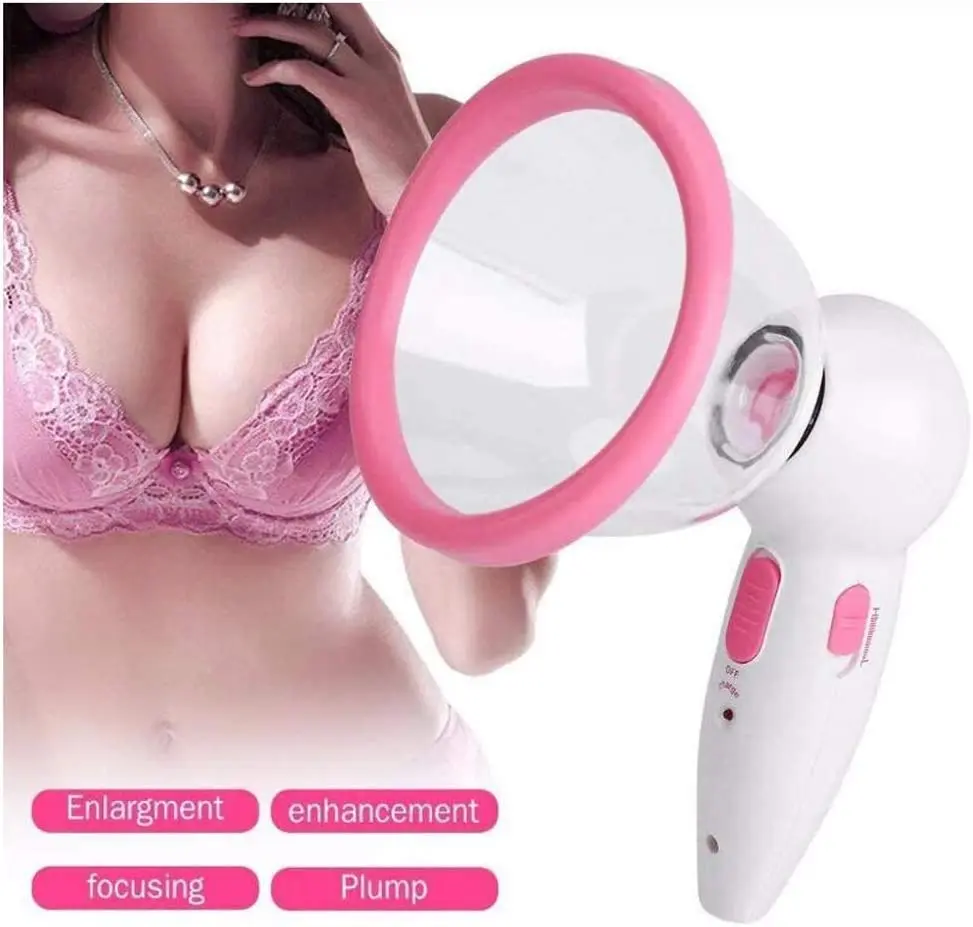 Women Body Breast Care Electric Vacuum Negative Pressure Cupping Device