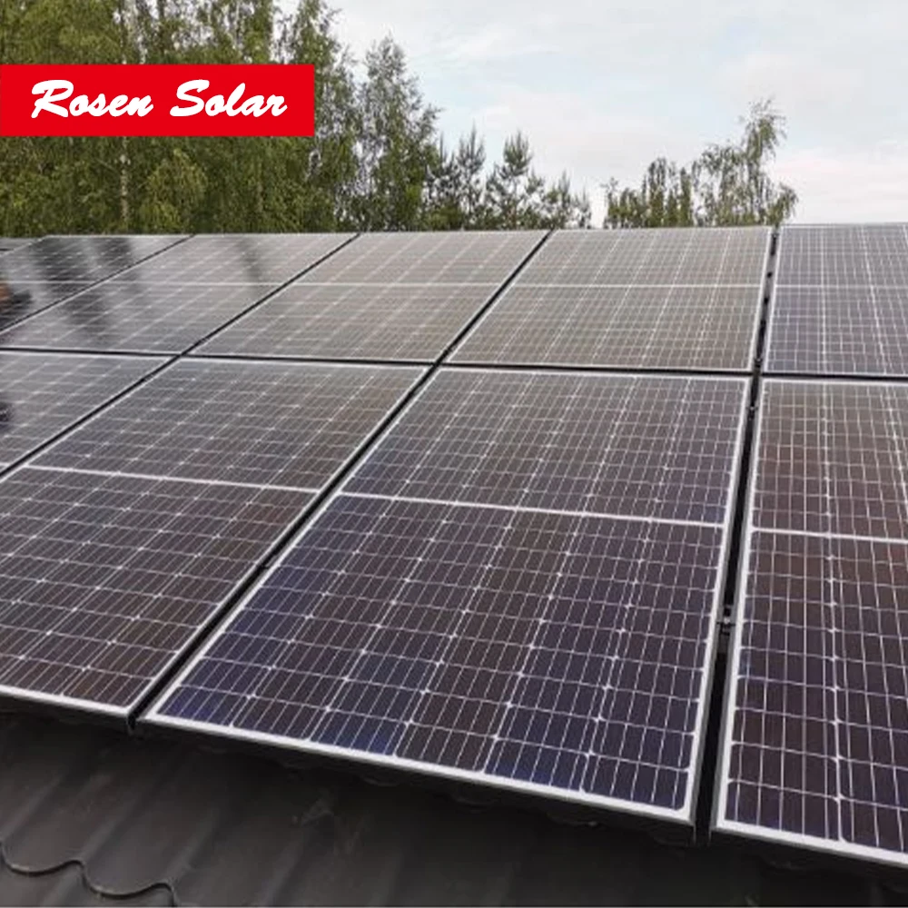 High Efficiency Residence Solar Power System 10kw Complete Resident Solar Kit 10kw on Grid Solar System