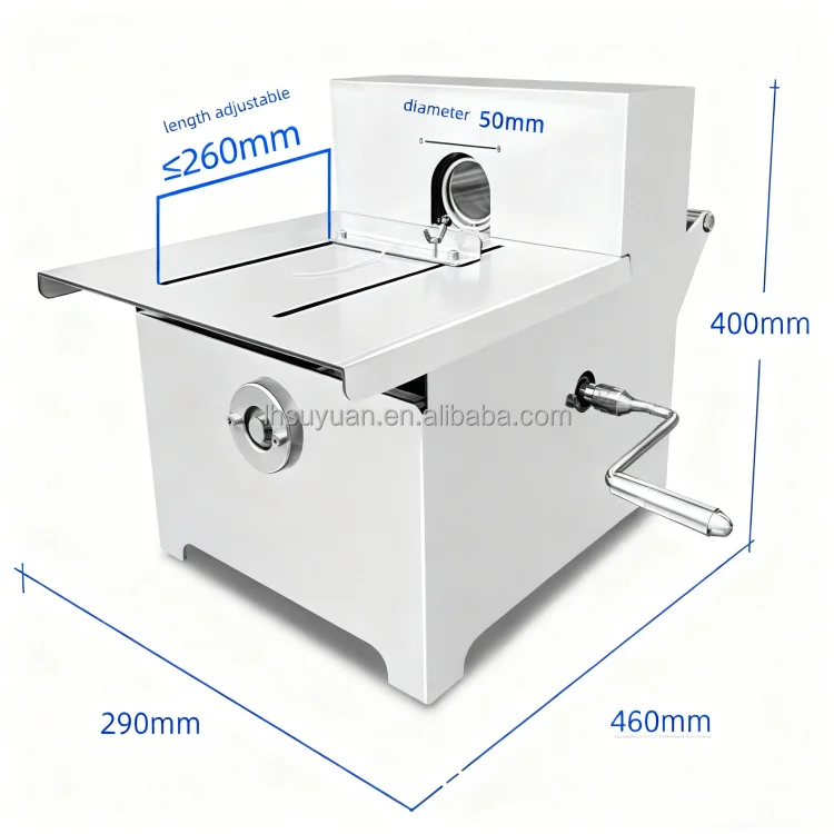 Edelstahl-Hotdog-Bindemaschine für Würstchen, schnell knotend, neuwertig, manuelle Spannung – Detail 1