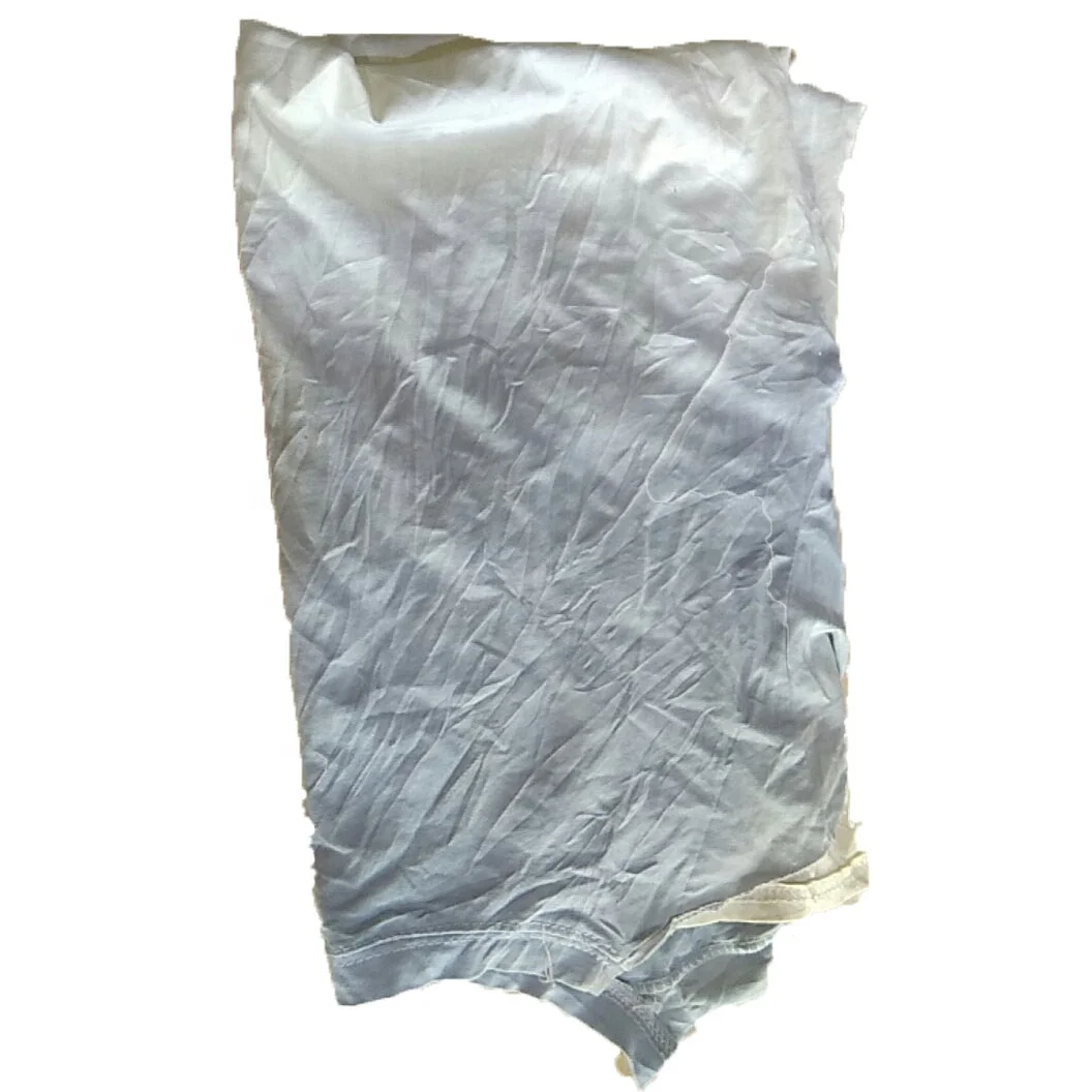 Factory sells soft material recycled light color mixed T-shirt rags Grade A