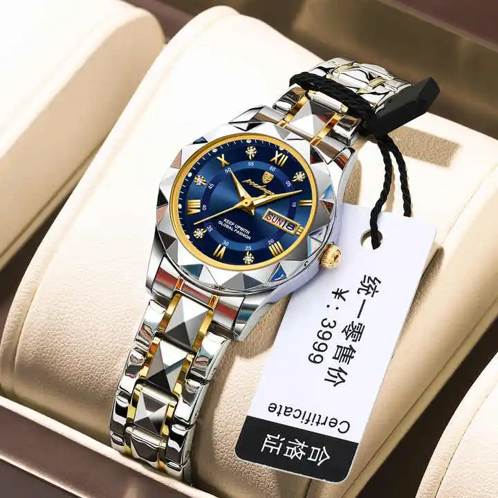 POEDAGAR 306 Luxury Ladies Luminous Dress Watch