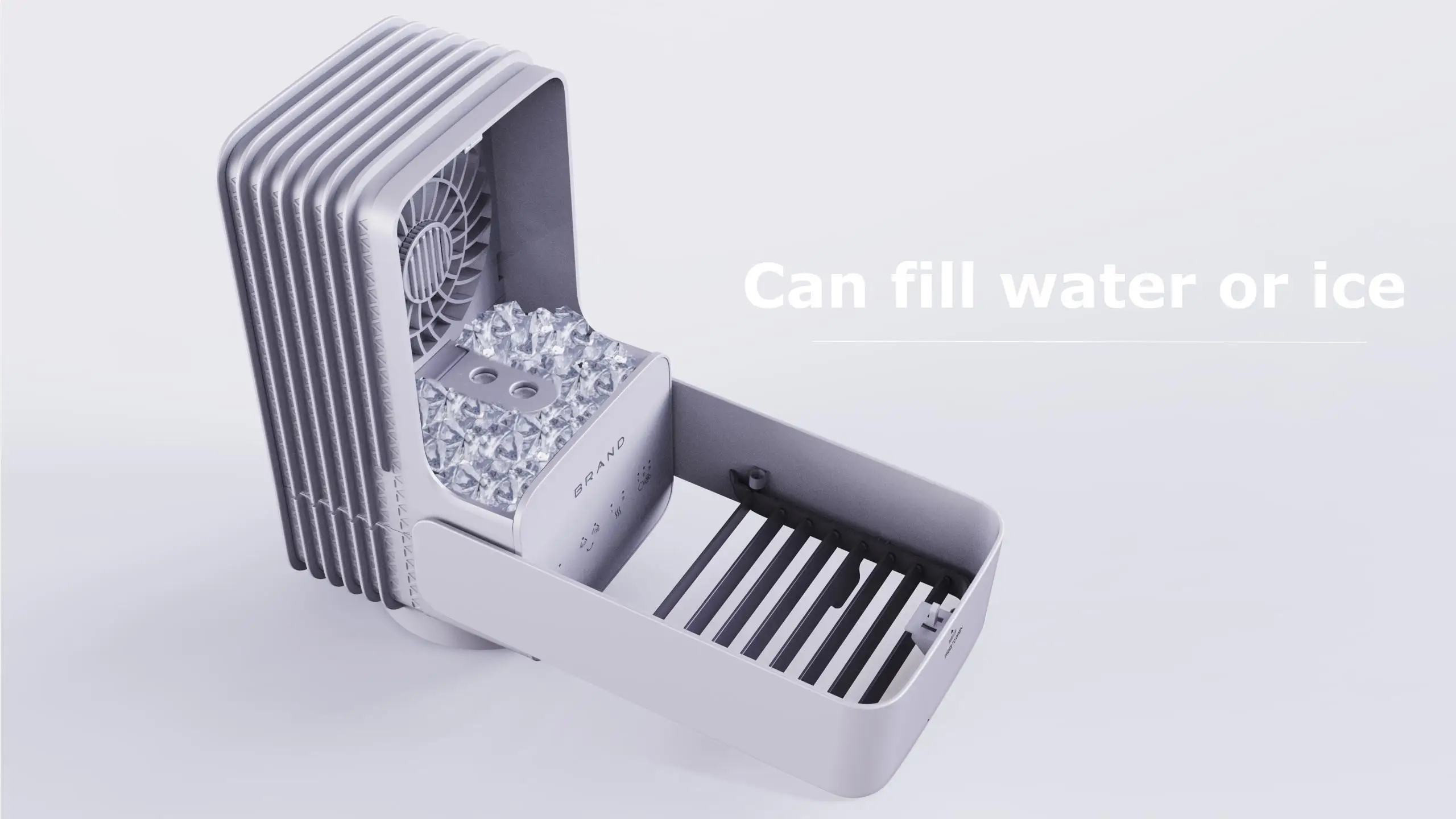 Evaporative Air Cooler, LED, Portable - detail 12