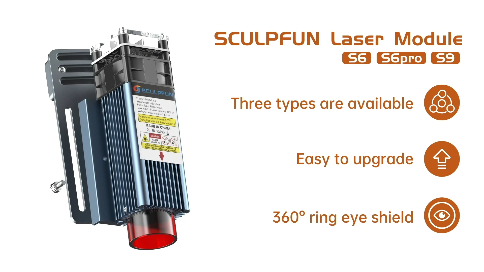 SCULPFUN S9 Laser Module-Shenzhen Sculpfun Technology Co., Ltd.