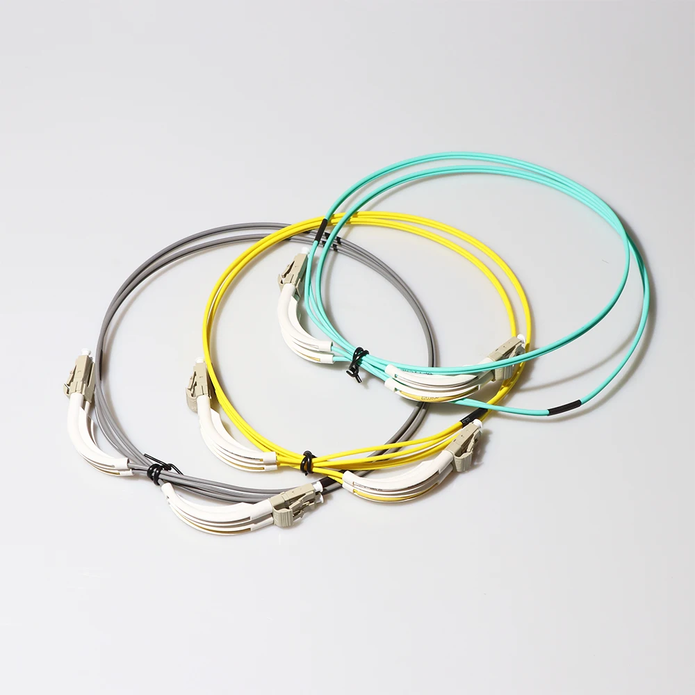 90 degree angle boot SC LC fiber optic patch cord