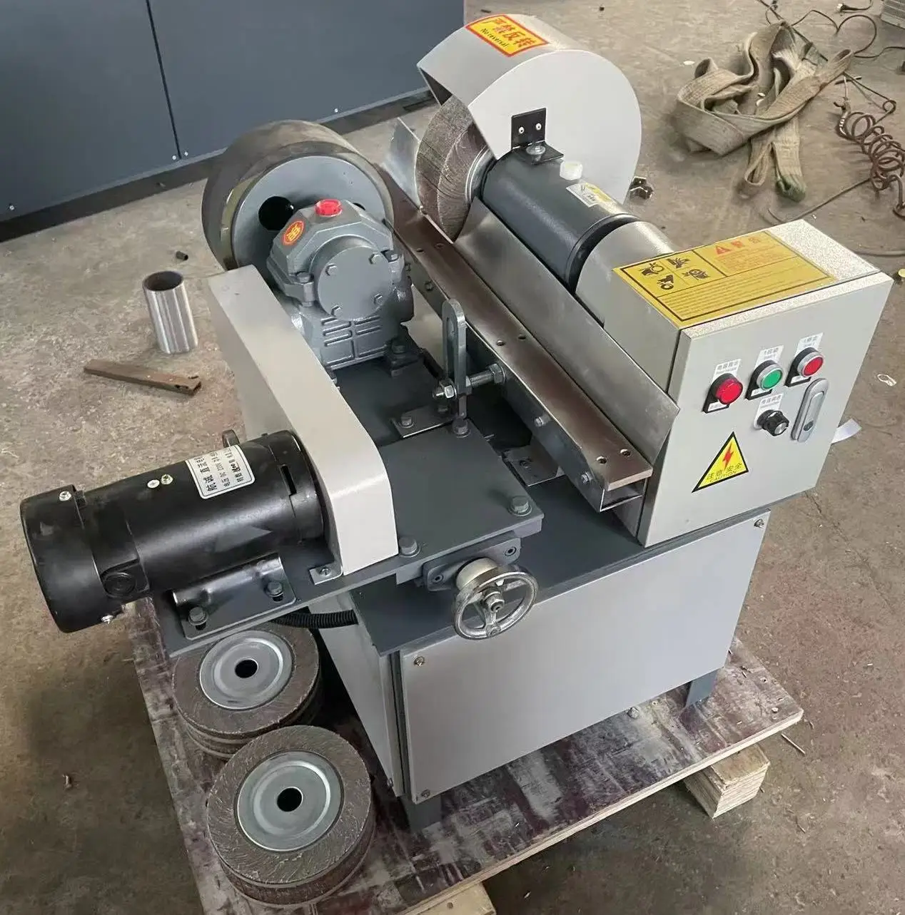 High Efficiency Copper Metal Ball Polishing Machine Metal Lapping ...