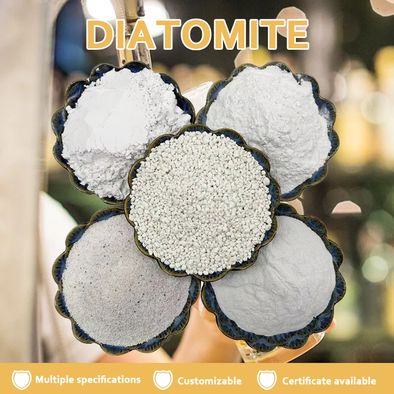 Diatomite Industrial Grade Mineral Diatomite Powder