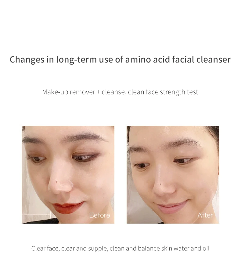 TWG Amino Acid Face Wash with Brush - Deep Cleansing, Whitening, All ...
