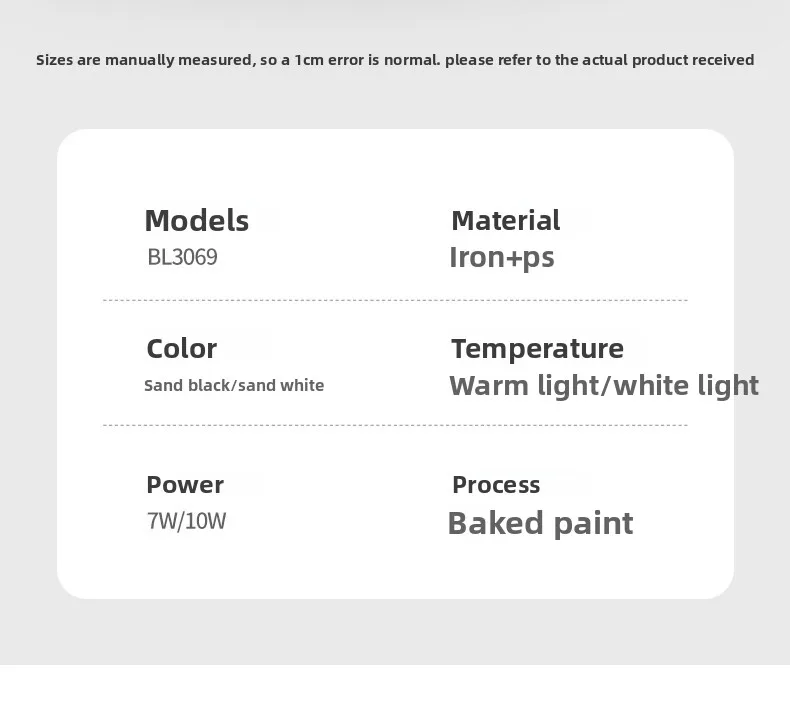 Specifications