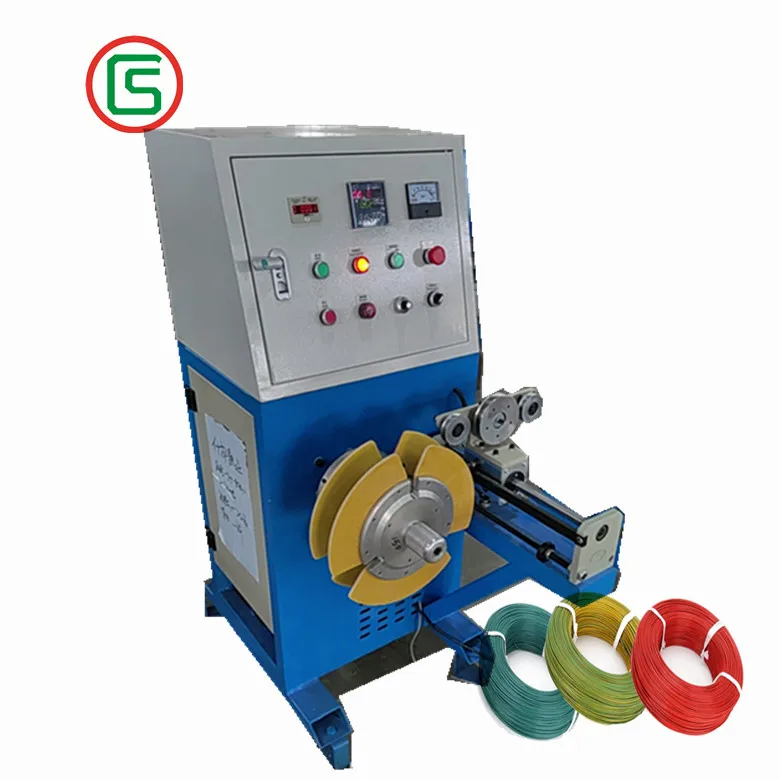 Cord Winding Machine Steel Wire Spooling Reeler Machine Hose Coil Machine