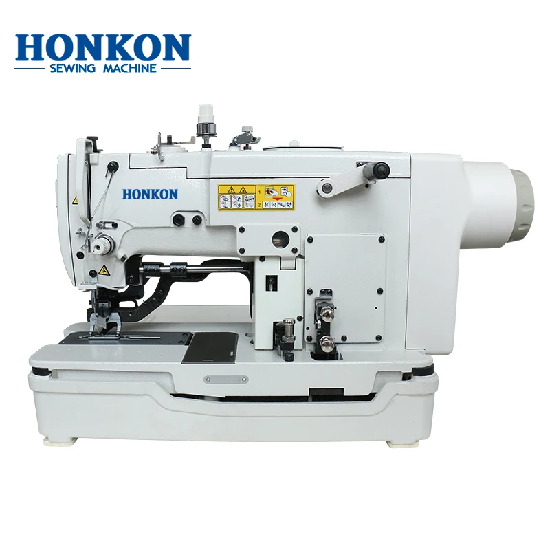 HK-781D Industrial Lockstitch Sewing Machine - High-Speed Buttonholing