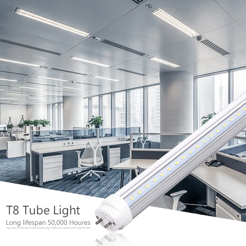 Hot Selling 3 Years Warranty Home Office 360 Degree 5000k 5ft 120cm Glass  Led  22w T8 Tube Light Without Ballast - Buy China Factory 3 Years  Warranty Warm White Ac85 265v