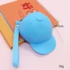 Blue hat coin purse